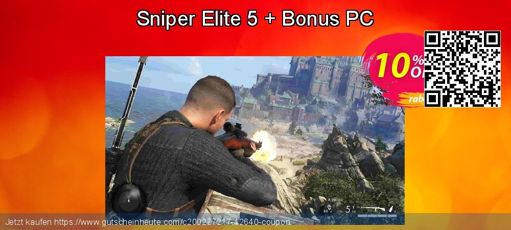 Sniper Elite 5 + Bonus PC formidable Angebote Bildschirmfoto