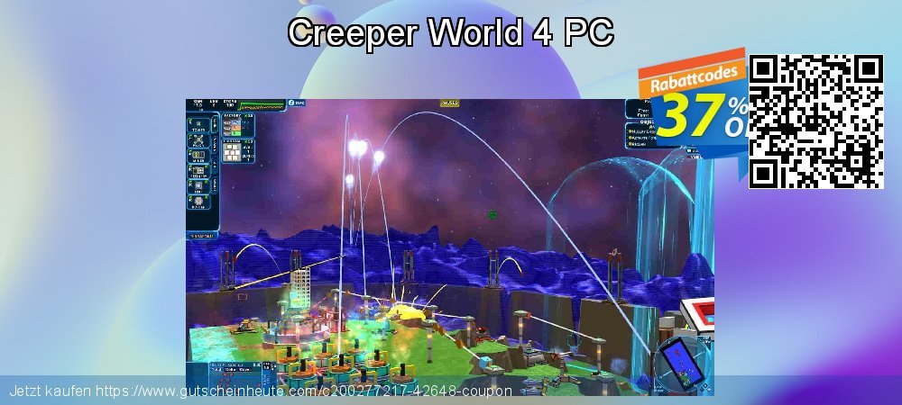 Creeper World 4 PC umwerfenden Außendienst-Promotions Bildschirmfoto