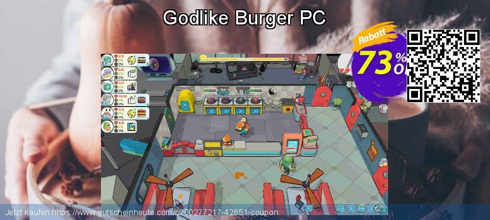 Godlike Burger PC genial Förderung Bildschirmfoto