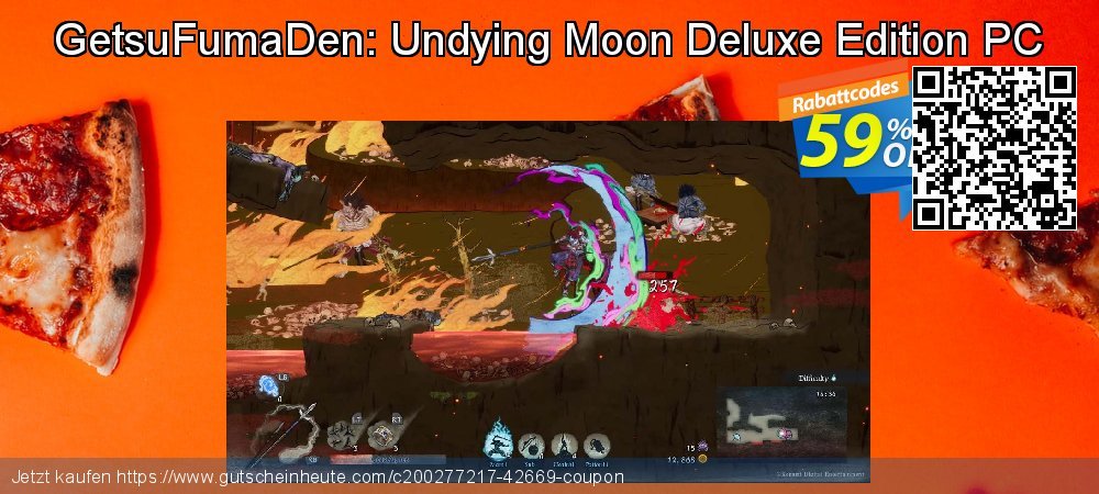 GetsuFumaDen: Undying Moon Deluxe Edition PC wundervoll Beförderung Bildschirmfoto