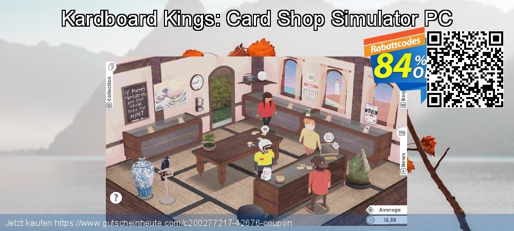 Kardboard Kings: Card Shop Simulator PC faszinierende Nachlass Bildschirmfoto