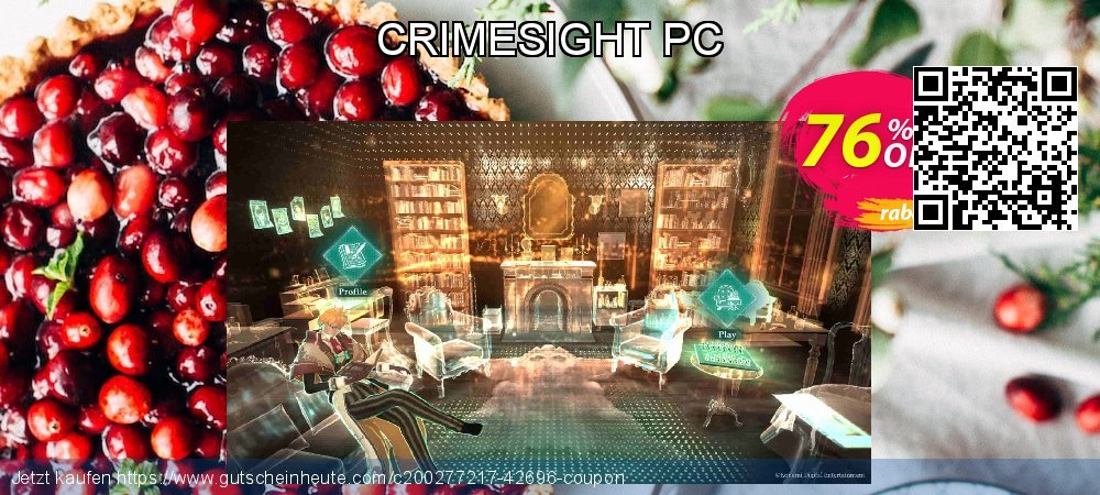 CRIMESIGHT PC atemberaubend Disagio Bildschirmfoto