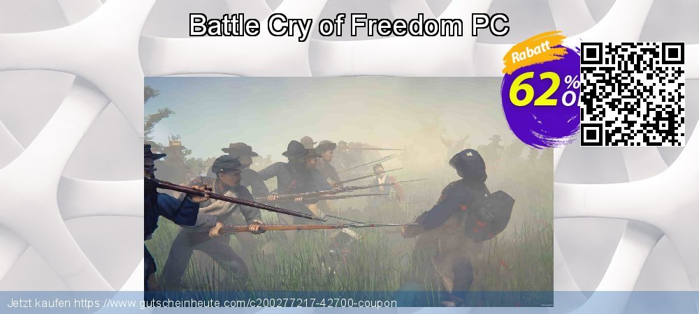 Battle Cry of Freedom PC wundervoll Preisreduzierung Bildschirmfoto