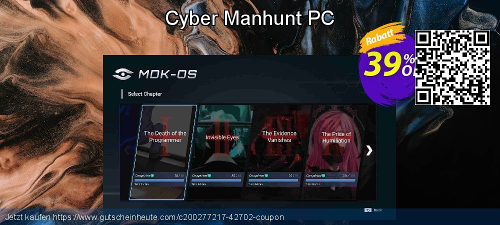 Cyber Manhunt PC formidable Förderung Bildschirmfoto