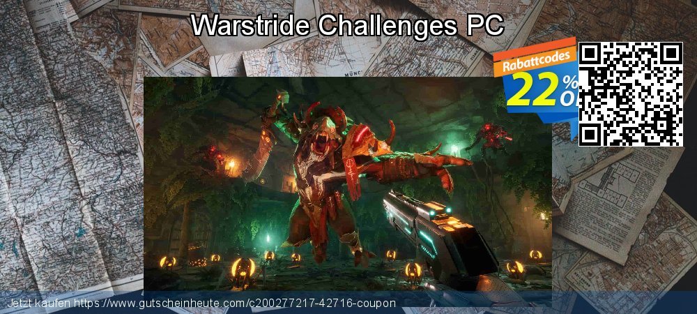 Warstride Challenges PC exklusiv Außendienst-Promotions Bildschirmfoto