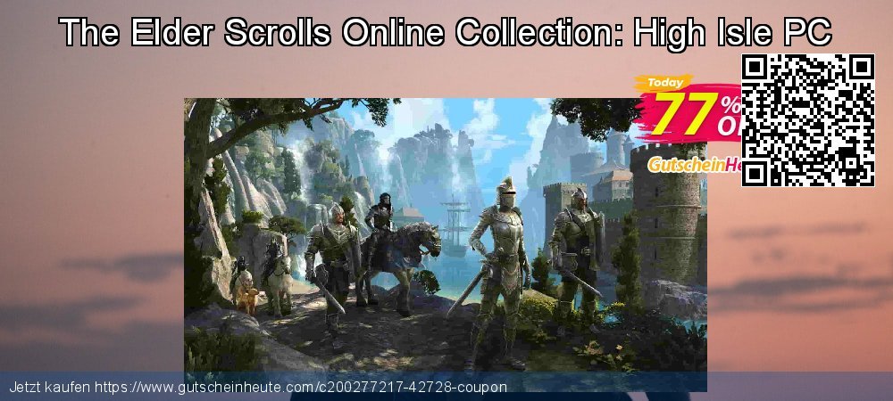 The Elder Scrolls Online Collection: High Isle PC super Diskont Bildschirmfoto