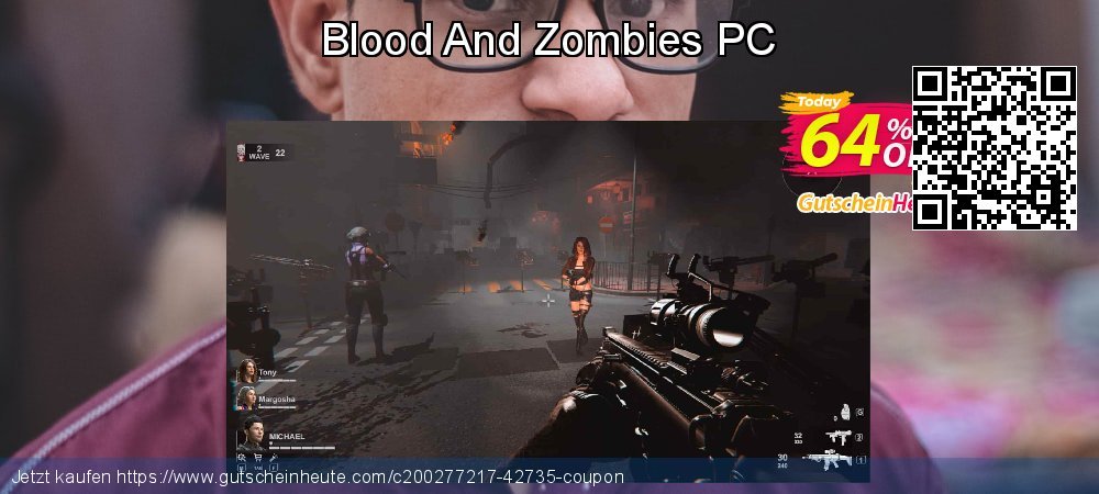 Blood And Zombies PC toll Preisnachlass Bildschirmfoto