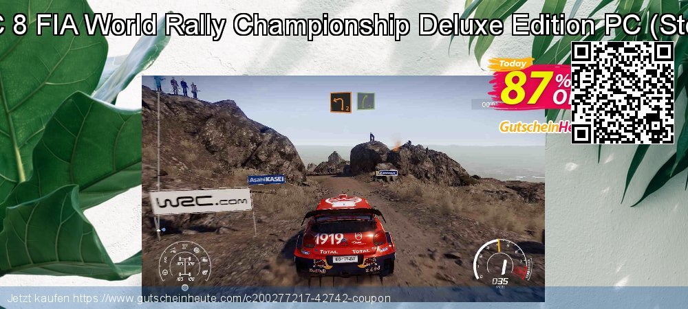 WRC 8 FIA World Rally Championship Deluxe Edition PC - Steam  geniale Angebote Bildschirmfoto