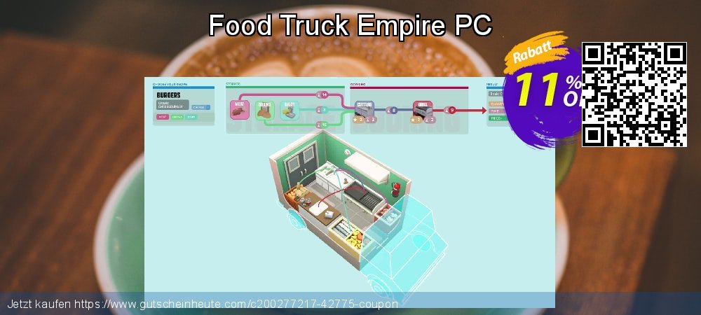 Food Truck Empire PC genial Preisnachlässe Bildschirmfoto