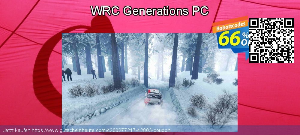 WRC Generations PC umwerfenden Preisnachlass Bildschirmfoto