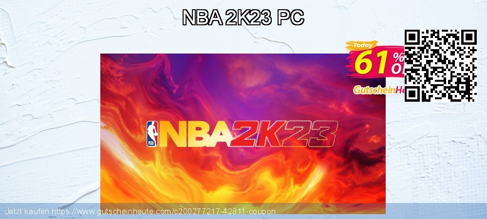 NBA 2K23 PC ausschließlich Promotionsangebot Bildschirmfoto