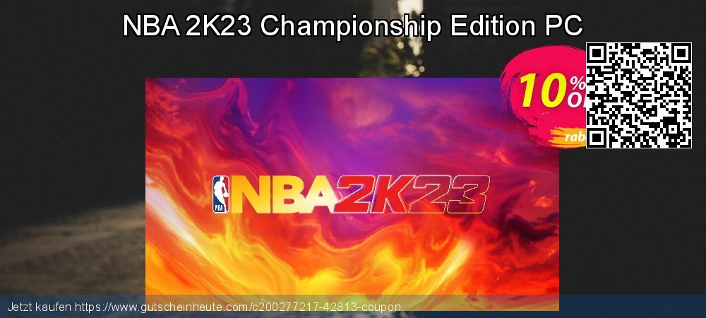 NBA 2K23 Championship Edition PC besten Diskont Bildschirmfoto