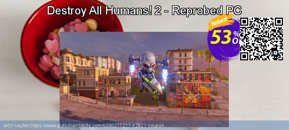 Destroy All Humans! 2 - Reprobed PC super Förderung Bildschirmfoto