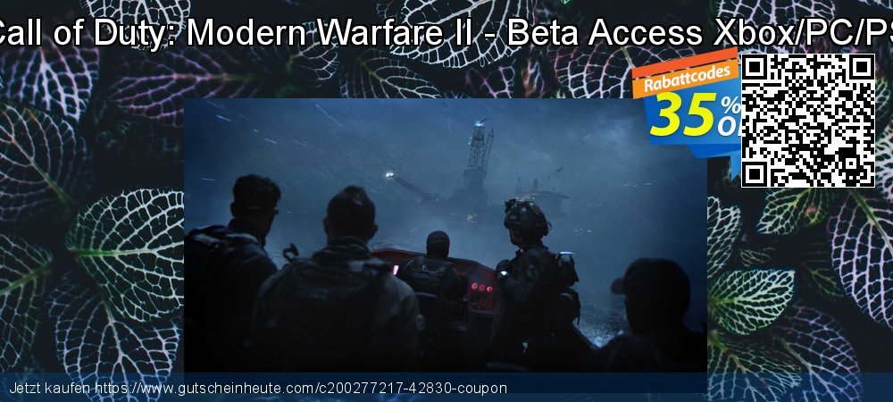 Call of Duty: Modern Warfare II - Beta Access Xbox/PC/PS beeindruckend Diskont Bildschirmfoto