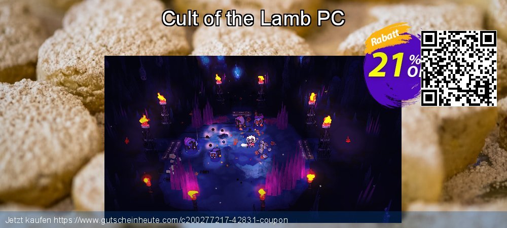 Cult of the Lamb PC faszinierende Ermäßigung Bildschirmfoto