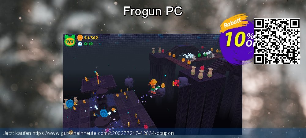 Frogun PC umwerfenden Ausverkauf Bildschirmfoto