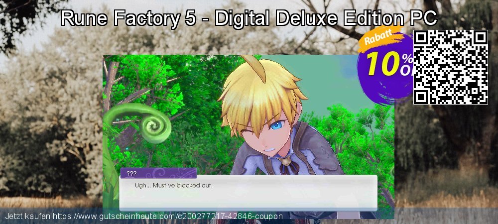 Rune Factory 5 - Digital Deluxe Edition PC erstaunlich Nachlass Bildschirmfoto