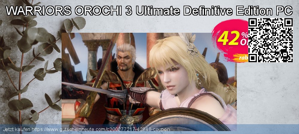 WARRIORS OROCHI 3 Ultimate Definitive Edition PC fantastisch Ermäßigung Bildschirmfoto