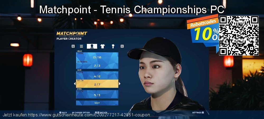 Matchpoint - Tennis Championships PC atemberaubend Ausverkauf Bildschirmfoto
