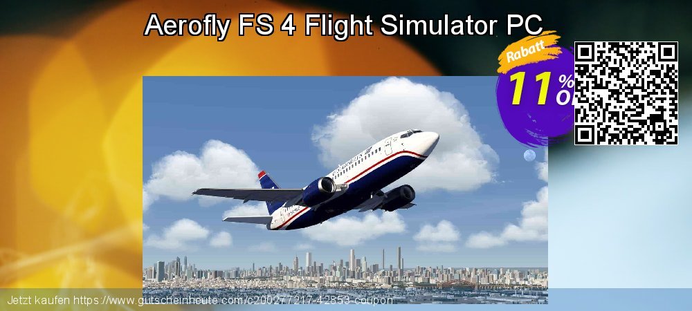 Aerofly FS 4 Flight Simulator PC wunderschön Preisreduzierung Bildschirmfoto