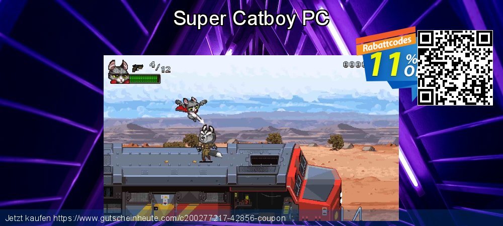 Super Catboy PC überraschend Beförderung Bildschirmfoto