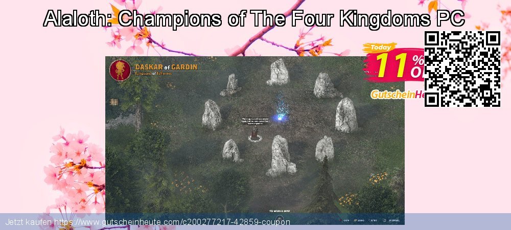 Alaloth: Champions of The Four Kingdoms PC toll Ermäßigungen Bildschirmfoto