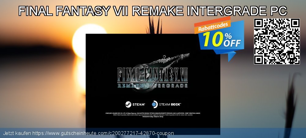 FINAL FANTASY VII REMAKE INTERGRADE PC klasse Preisreduzierung Bildschirmfoto