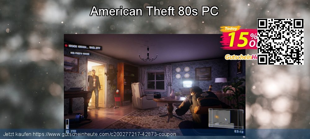 American Theft 80s PC ausschließlich Beförderung Bildschirmfoto