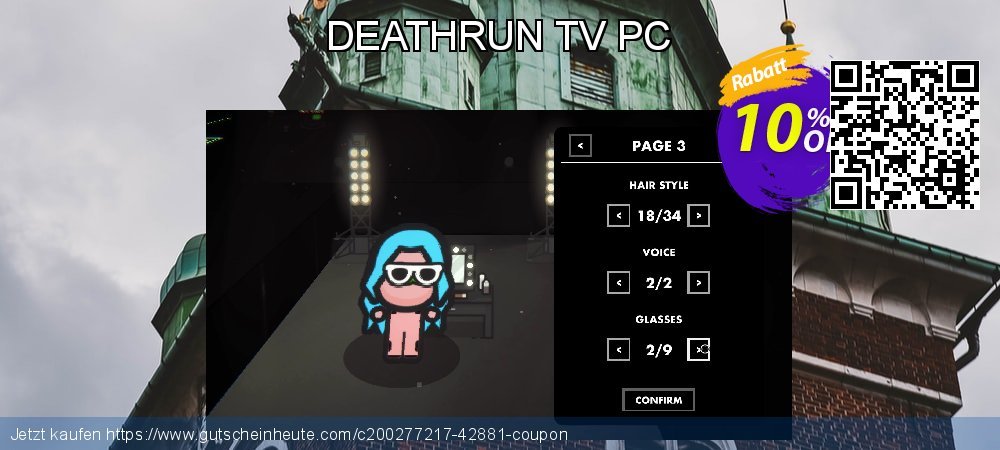 DEATHRUN TV PC wunderbar Diskont Bildschirmfoto