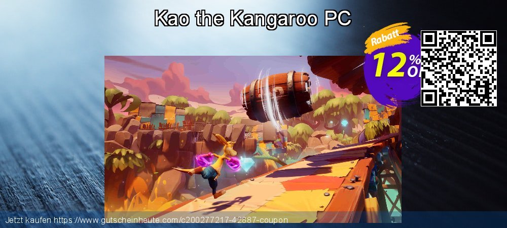 Kao the Kangaroo PC überraschend Preisreduzierung Bildschirmfoto
