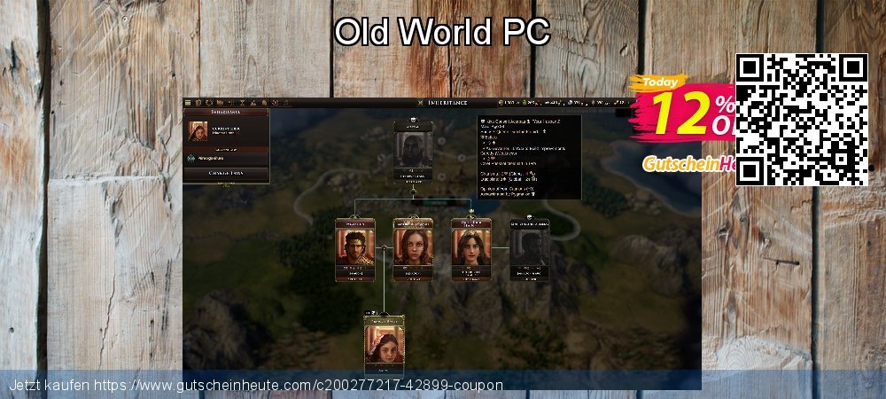 Old World PC genial Ermäßigung Bildschirmfoto