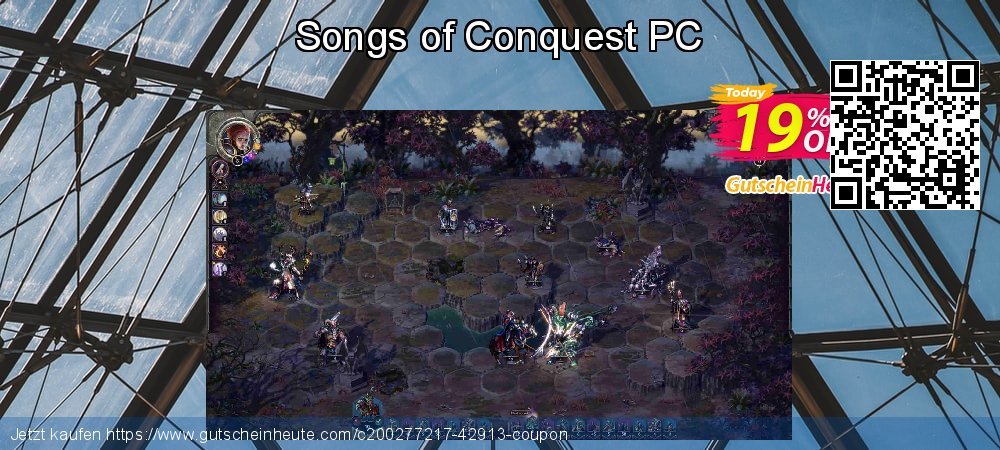 Songs of Conquest PC atemberaubend Promotionsangebot Bildschirmfoto