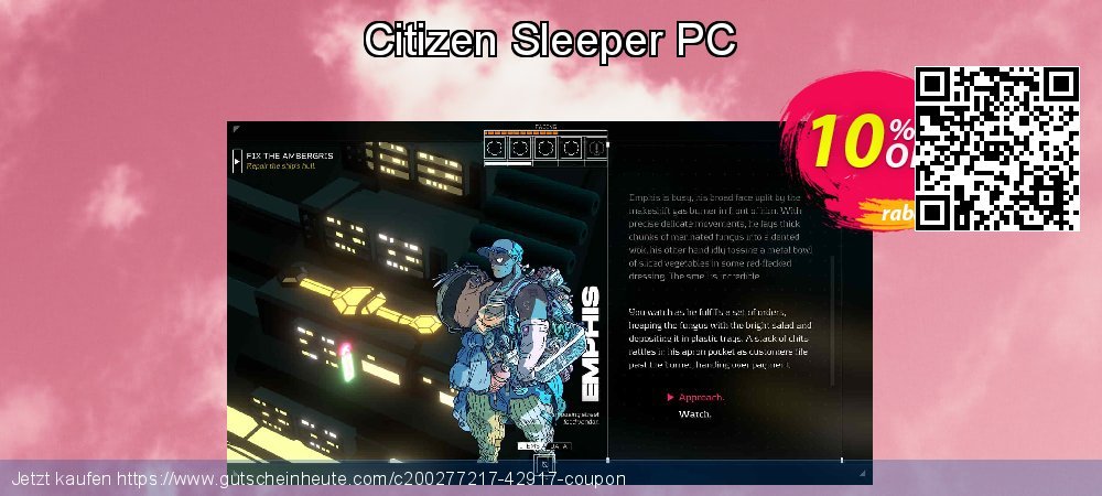 Citizen Sleeper PC wundervoll Disagio Bildschirmfoto