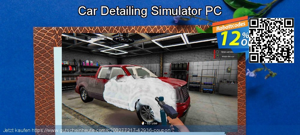 Car Detailing Simulator PC ausschließenden Ausverkauf Bildschirmfoto