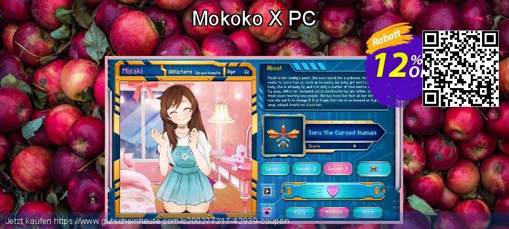 Mokoko X PC erstaunlich Preisnachlass Bildschirmfoto