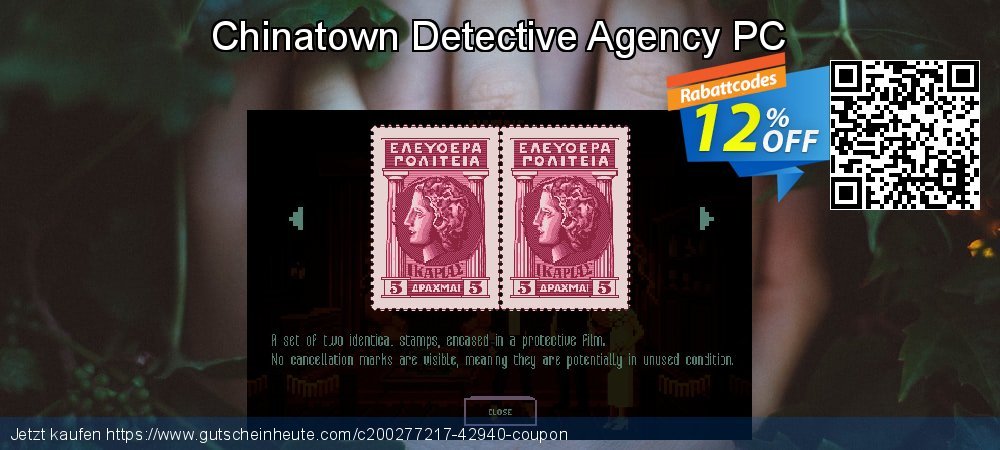 Chinatown Detective Agency PC unglaublich Förderung Bildschirmfoto
