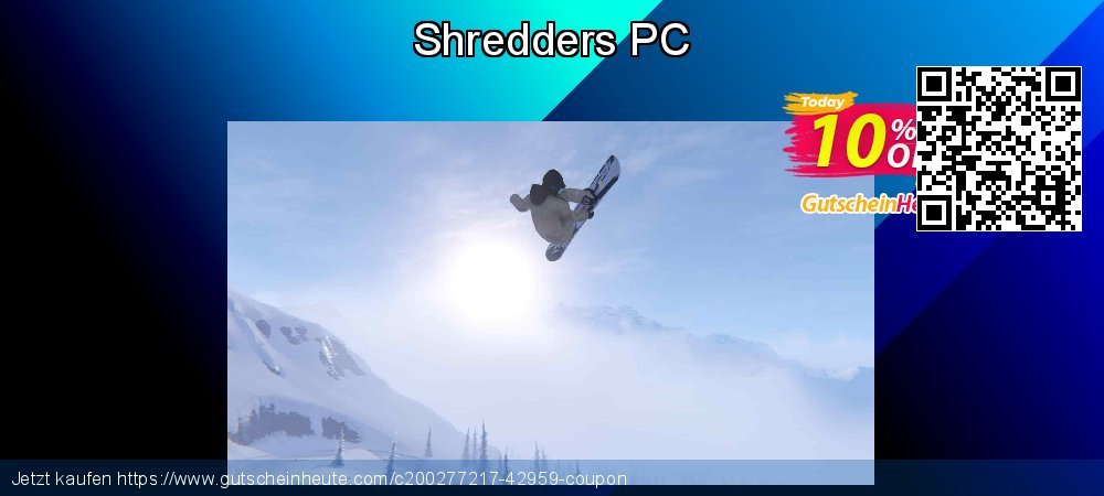 Shredders PC geniale Sale Aktionen Bildschirmfoto