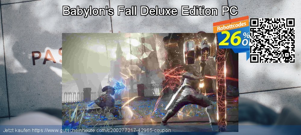 Babylon&#039;s Fall Deluxe Edition PC uneingeschränkt Nachlass Bildschirmfoto