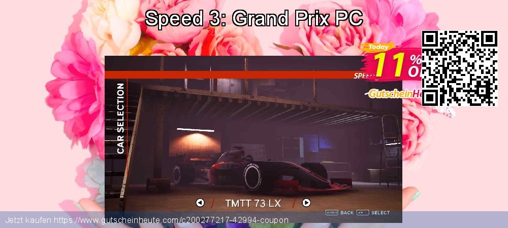 Speed 3: Grand Prix PC klasse Rabatt Bildschirmfoto