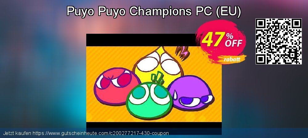 Puyo Puyo Champions PC - EU  atemberaubend Diskont Bildschirmfoto