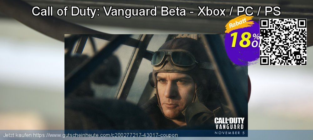 Call of Duty: Vanguard Beta - Xbox / PC / PS faszinierende Diskont Bildschirmfoto