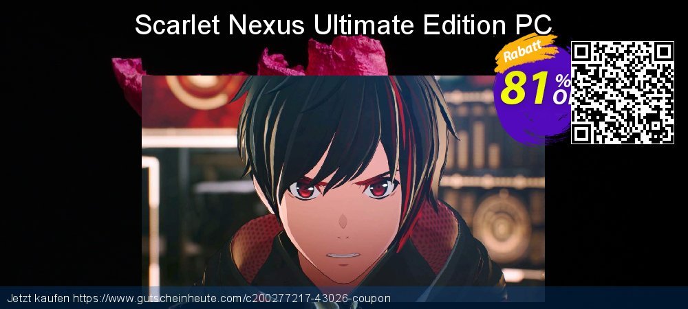 Scarlet Nexus Ultimate Edition PC exklusiv Beförderung Bildschirmfoto