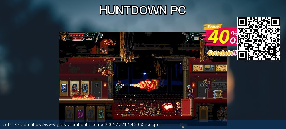 HUNTDOWN PC unglaublich Nachlass Bildschirmfoto