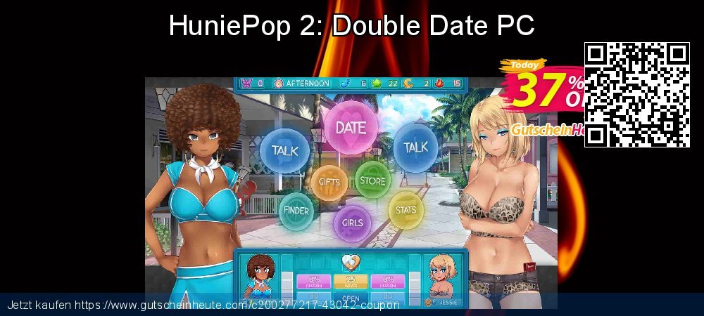 HuniePop 2: Double Date PC überraschend Förderung Bildschirmfoto