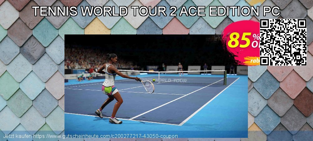 TENNIS WORLD TOUR 2 ACE EDITION PC umwerfende Nachlass Bildschirmfoto