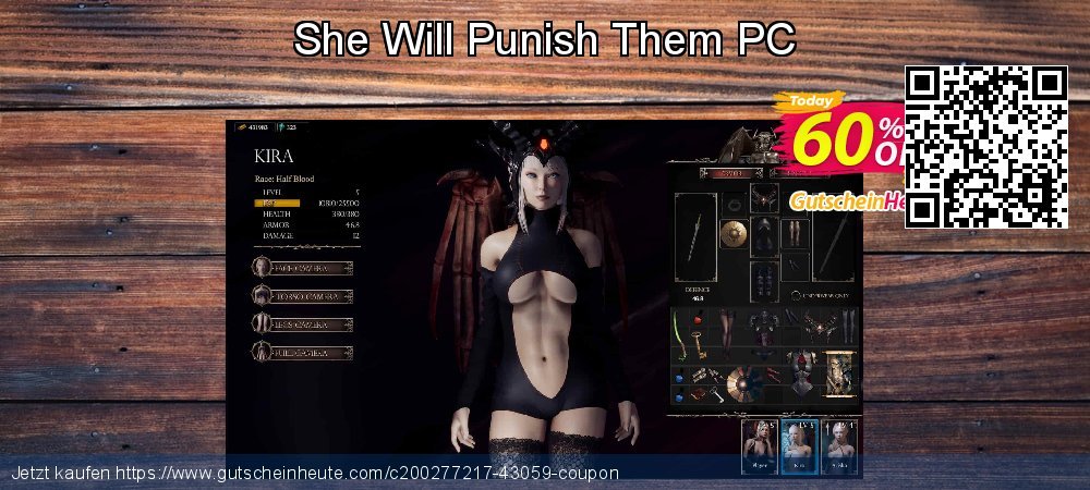 She Will Punish Them PC ausschließlich Förderung Bildschirmfoto