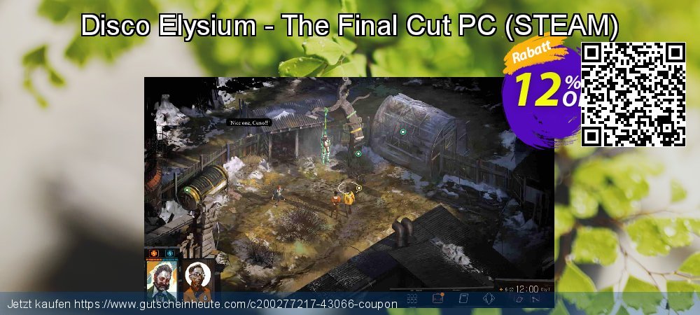 Disco Elysium - The Final Cut PC - STEAM  großartig Promotionsangebot Bildschirmfoto