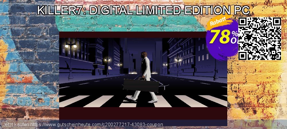 KILLER7: DIGITAL LIMITED EDITION PC geniale Promotionsangebot Bildschirmfoto