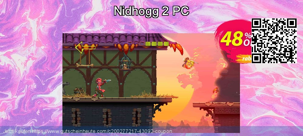 Nidhogg 2 PC besten Preisnachlass Bildschirmfoto