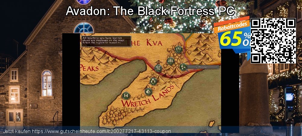 Avadon: The Black Fortress PC umwerfenden Rabatt Bildschirmfoto